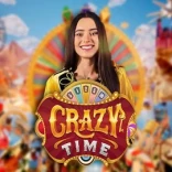 Crazy Time live casino game at SlimKing