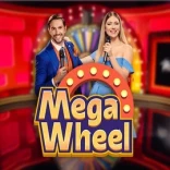 Mega Wheel live casino game at SlimKing