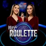 Mega Roulette live casino game at SlimKing